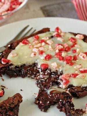 Chocolate Truffle Peppermint Crunch Cookies | From SugarHero.com