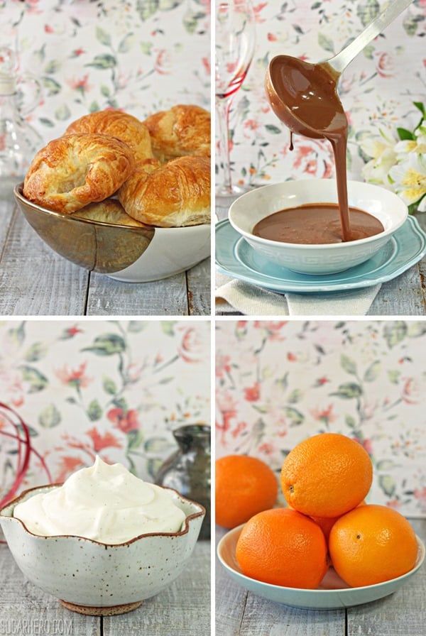 Chocolate Soup With Croissant Croutons and Whipped Creme Fraiche | From SugarHero.com Chocolate Soup With Croissant Croutons and Whipped Creme Fraiche | From SugarHero.com