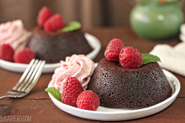 Four Fantastic Ways to Use Ganache: Easy Lava Cakes | From SugarHero.com