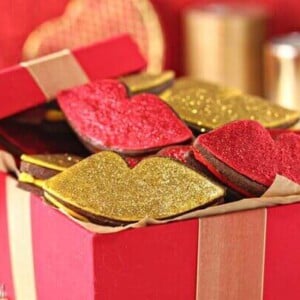 Red Hot Love Cookies | From SugarHero.com