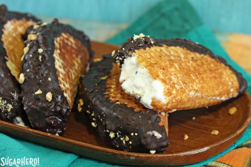 Homemade Choco Tacos Recipe | From SugarHero.com Homemade Choco Tacos Recipe | From SugarHero.com