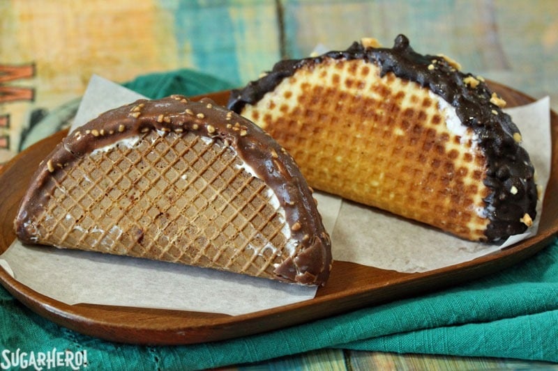 Homemade Choco Tacos Recipe | From SugarHero.com