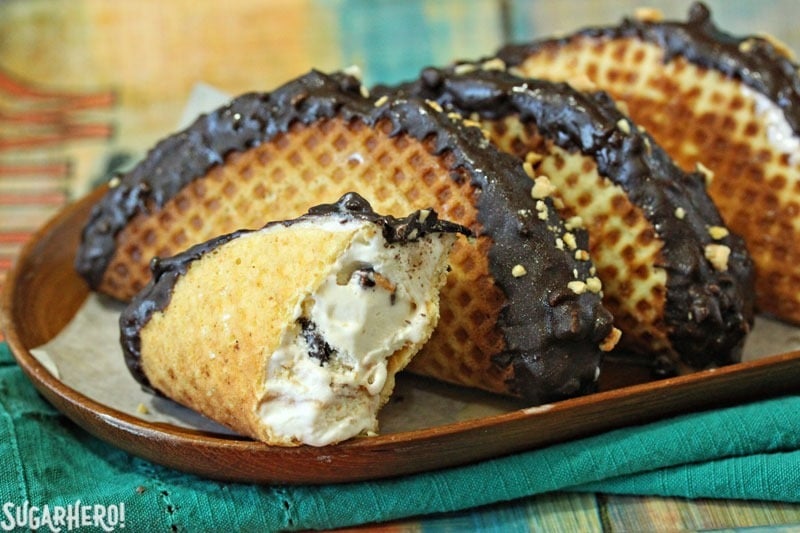 Homemade Choco Tacos Recipe | From SugarHero.com