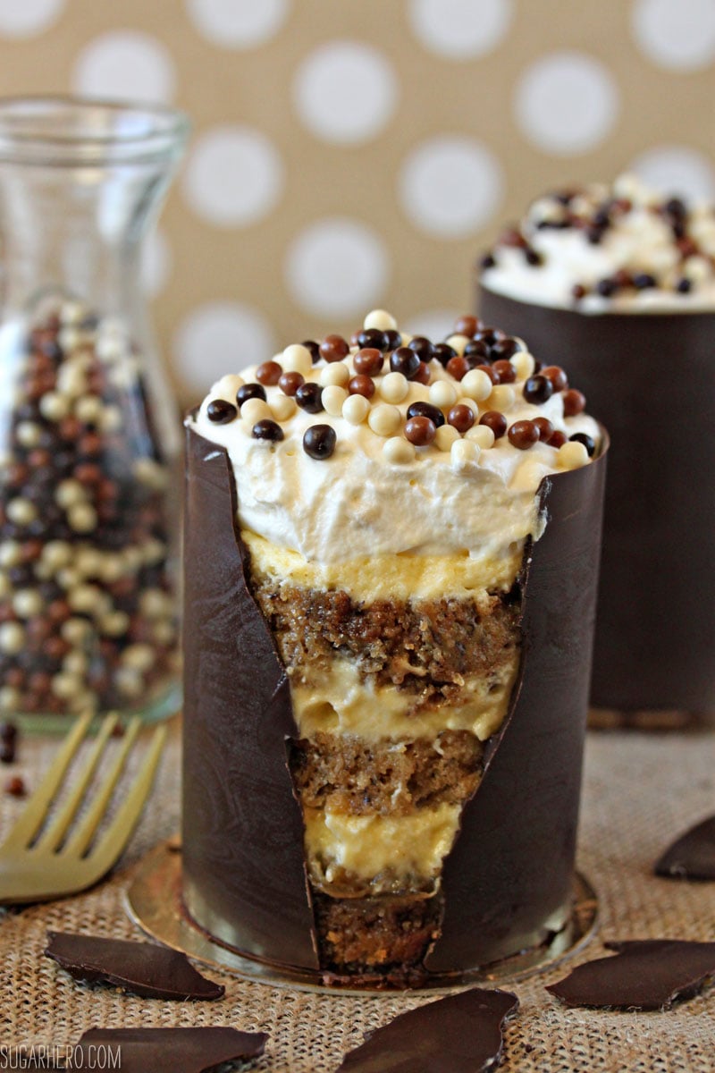 Banana Bread Tiramisu | From SugarHero.com Banana Bread Tiramisu | From SugarHero.com