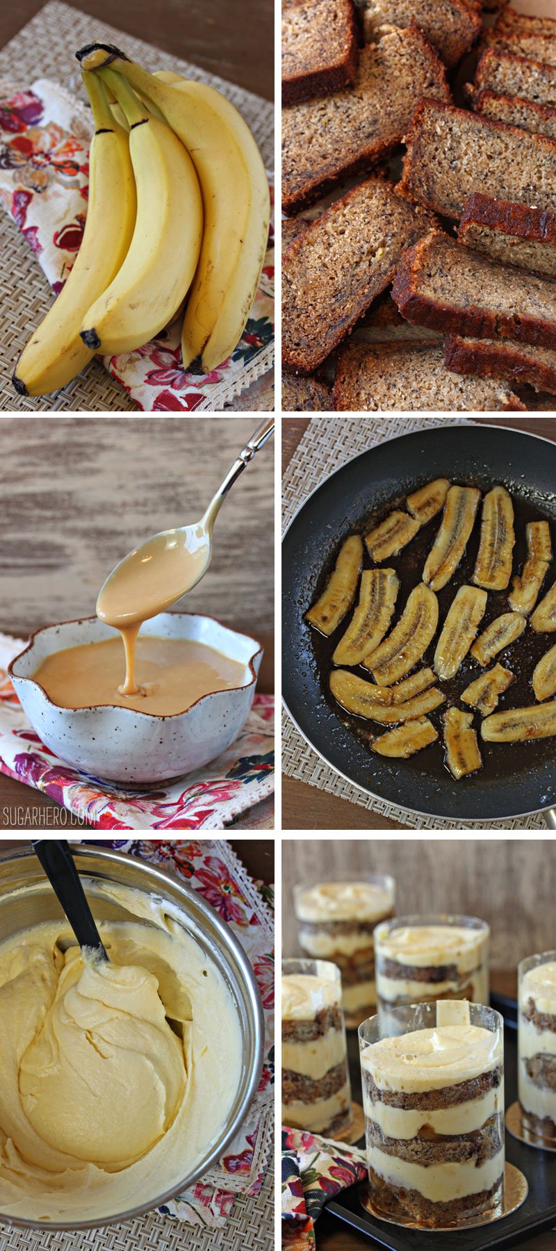 Banana Bread Tiramisu | From SugarHero.com Banana Bread Tiramisu | From SugarHero.com