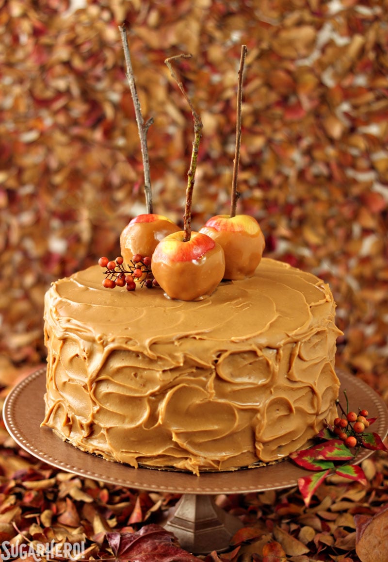 Caramel Apple Cake - SugarHero