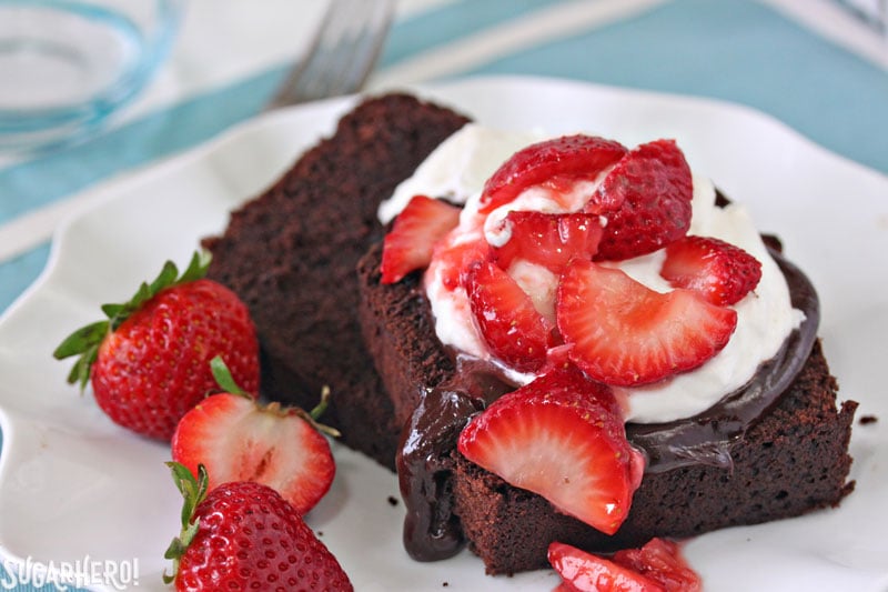Chocolate Pound Cake | From SugarHero.com