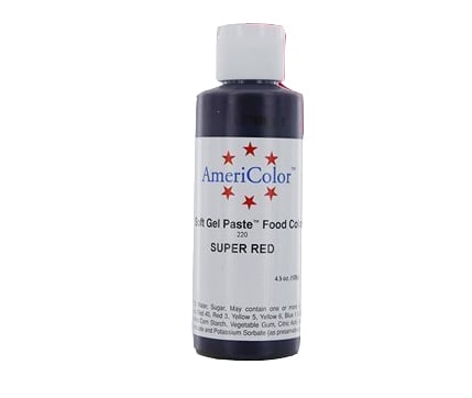 red gel food coloring