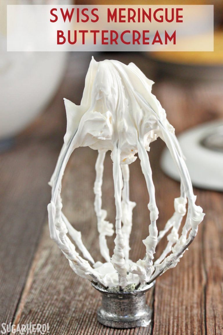 The EASIEST Swiss Meringue Buttercream SugarHero