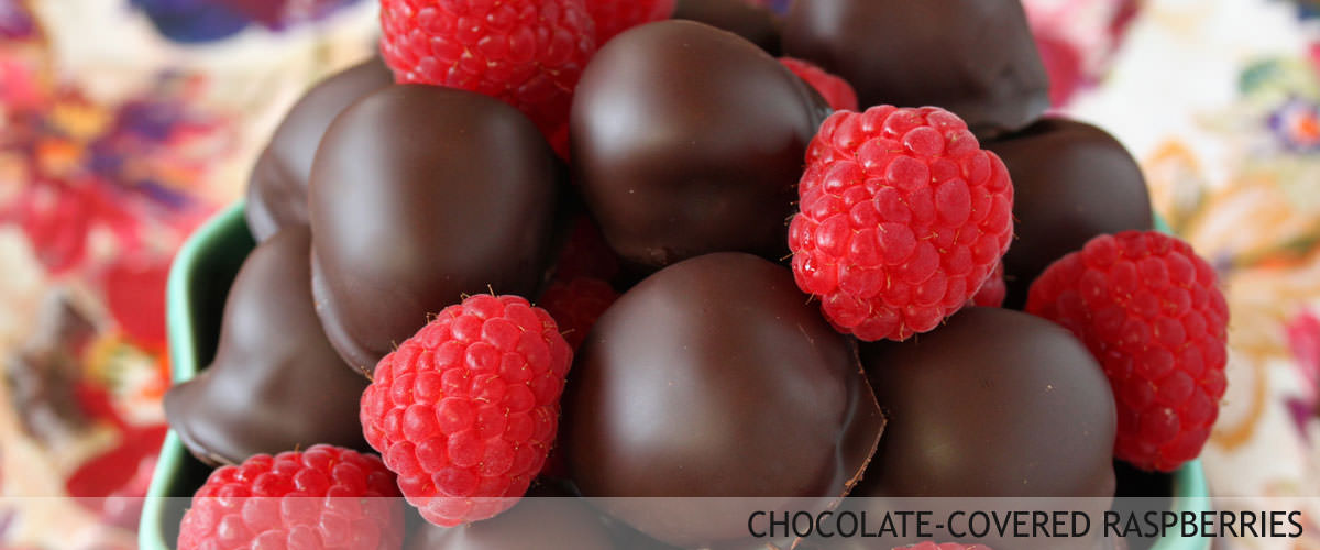 ChocolateCovered Raspberries SugarHero