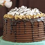 Rocky Road Layer Cake | From SugarHero.com