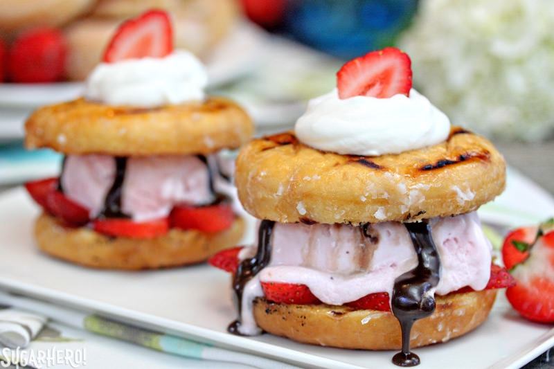 Grilled Doughnuts | From SugarHero.com Grilled Doughnuts | From SugarHero.com