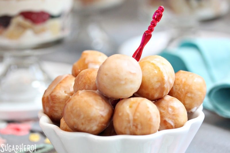 Doughnut Trifles | From SugarHero.com Doughnut Trifles | From SugarHero.com