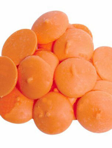 Orange Candy Melts | From SugarHero.com