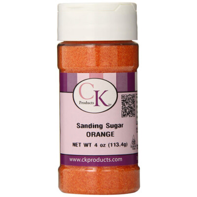 orange sanding sugar