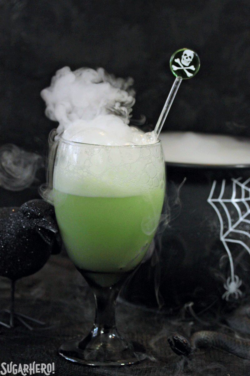 Witch's Brew Halloween Punch - SugarHero