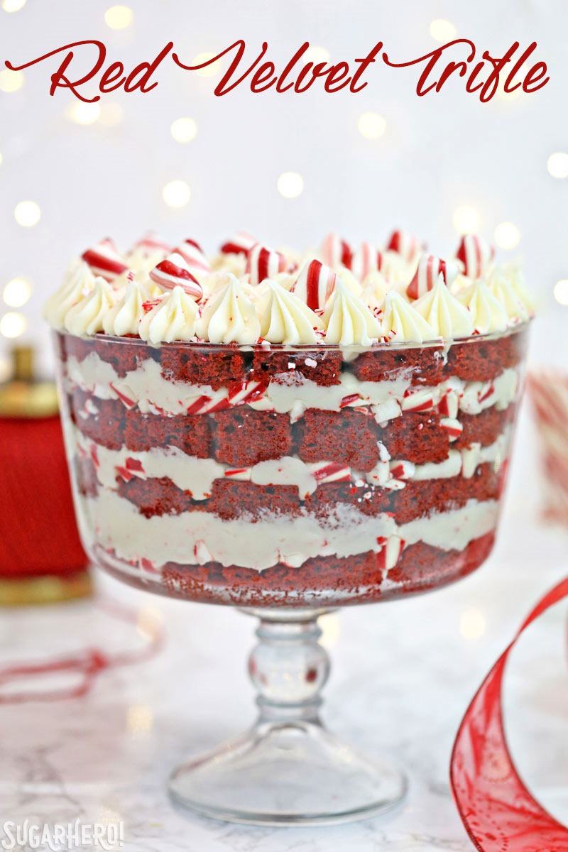 Red Velvet Trifle | Stay At Home Mum
