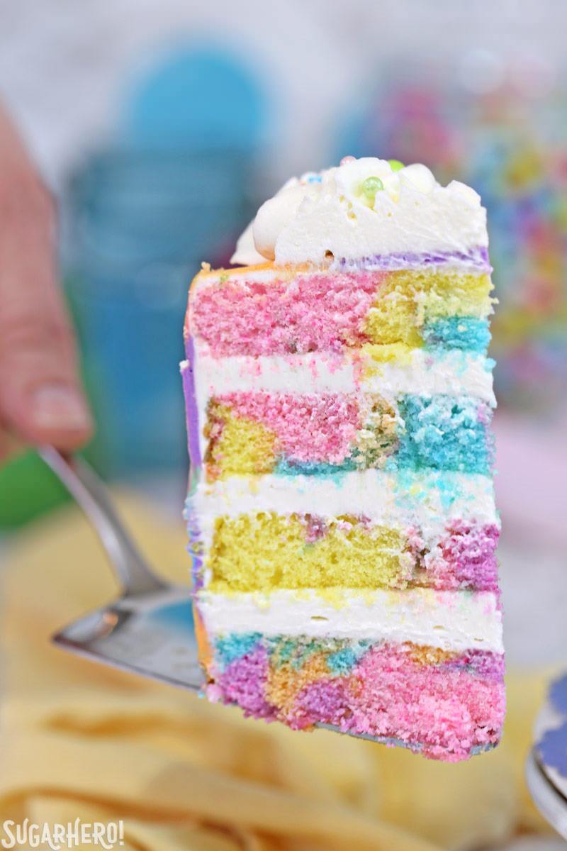 Unicorn Cakes - colorful miniature unicorn cakes from SugarHero.com Unicorn Cakes - colorful miniature unicorn cakes from SugarHero.com