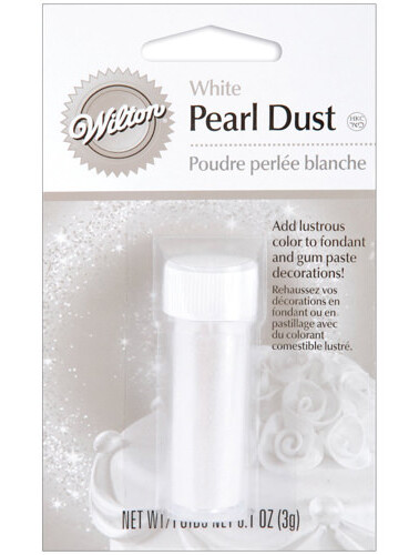 White Pearl Dust | From SugarHero.com