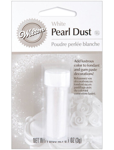 White Pearl Dust | From SugarHero.com