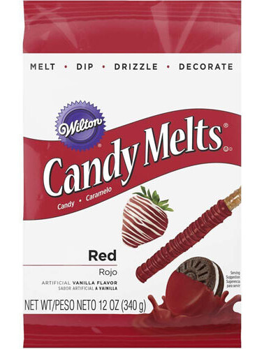Red Candy Melts | From SugarHero.com