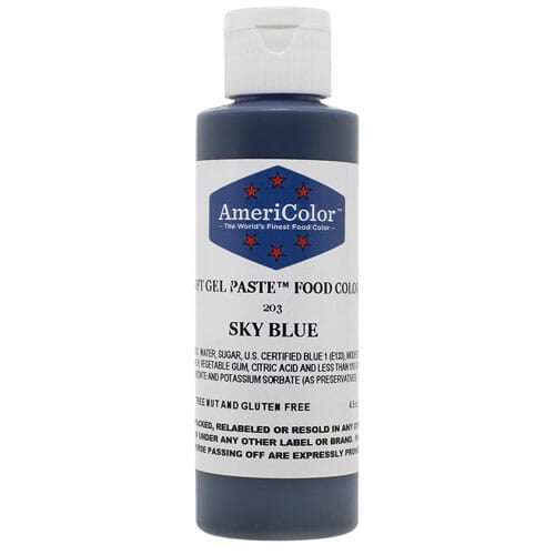 Blue Gel Food Coloring | From SugarHero.com