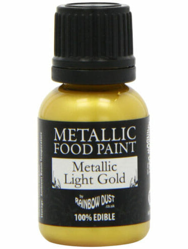 Edible Gold Paint | From SugarHero.com