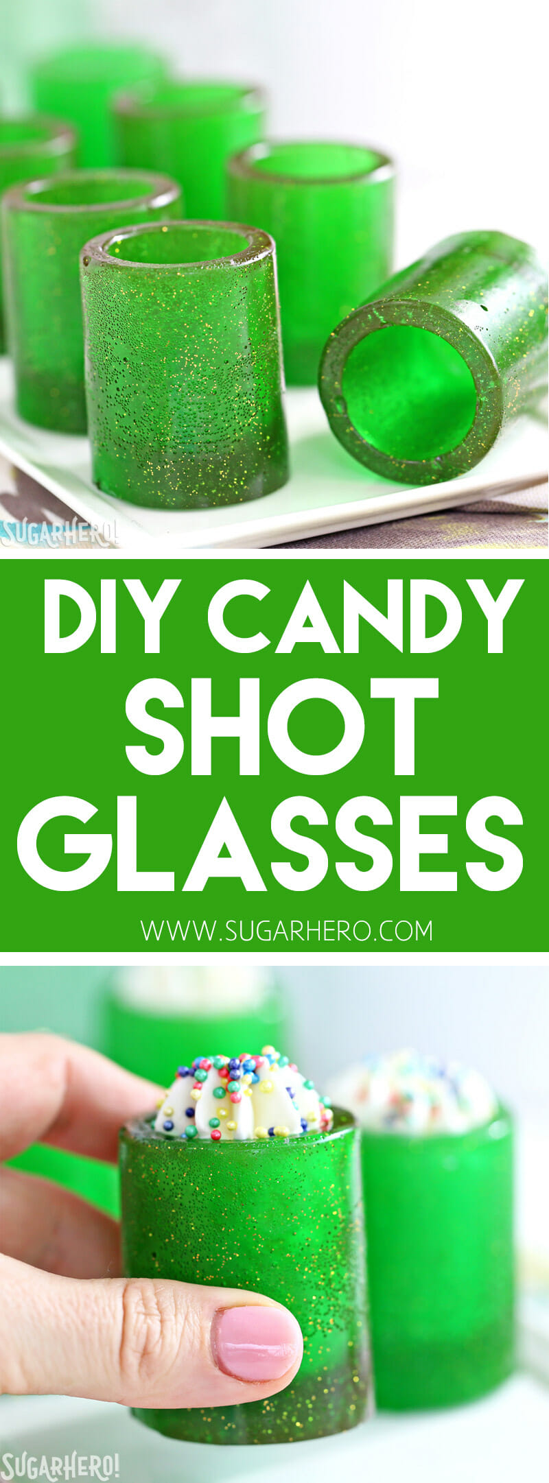 DIY Candy Shot Glasses SugarHero