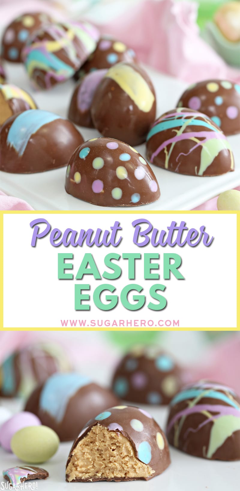 Peanut Butter Easter Eggs SugarHero