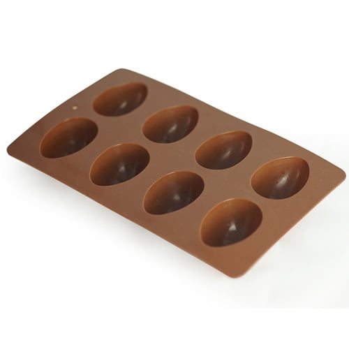 Egg-Shaped Silicone Mold | From SugarHero.com