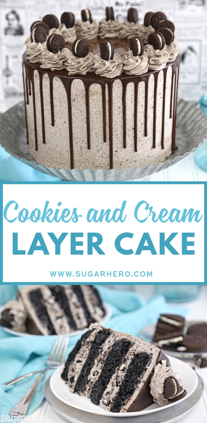 Cookies and Cream Cake SugarHero