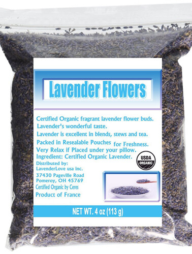 Dried Lavender | From SugarHero.com