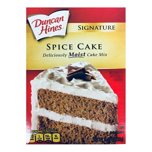 Spice Cake Mix | From SugarHero.com