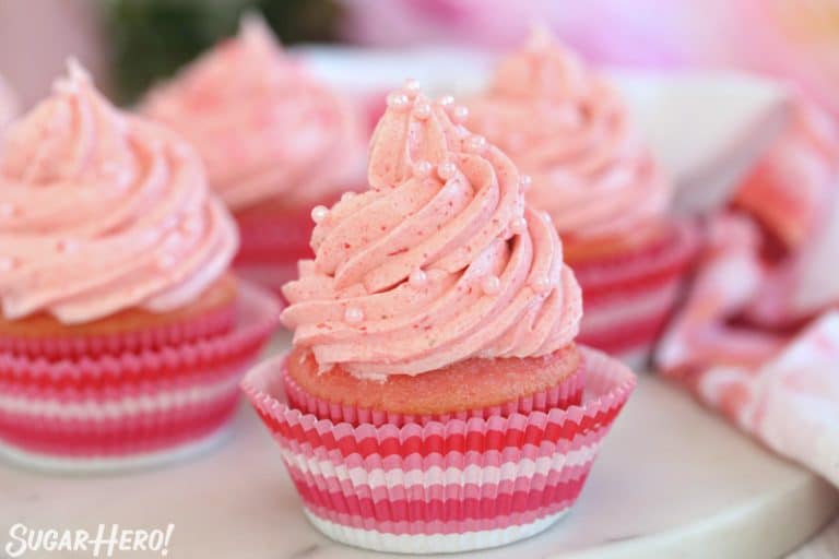 Easy Homemade Strawberry Buttercream SugarHero