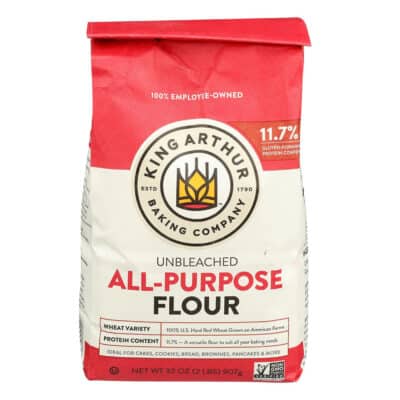 King Arthur all-purpose flour.