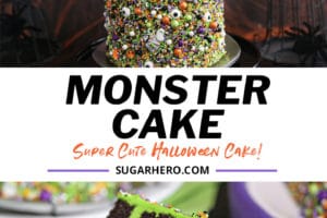Monster Cake Collage for Pinterest