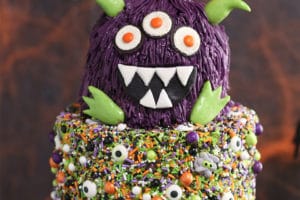 Monster Cake collage for Pinterest