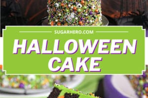 Monster Cake Collage for Pinterest