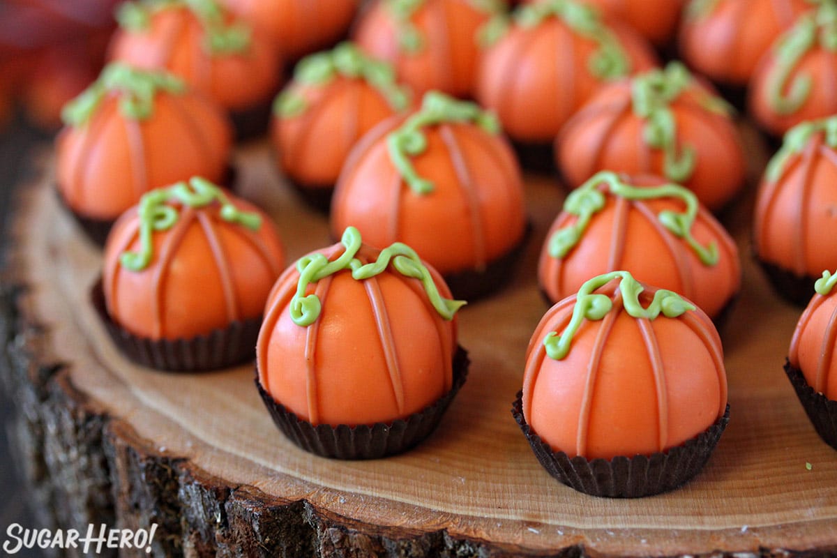 Pumpkin Bread Truffles SugarHero