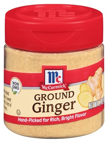 jar of ground ginger