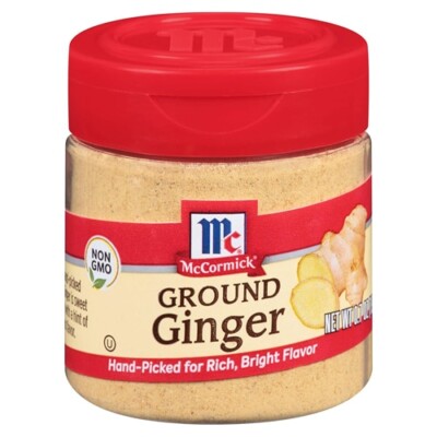 jar of ground ginger