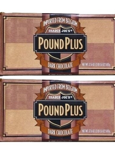 pound plus chocolate bars