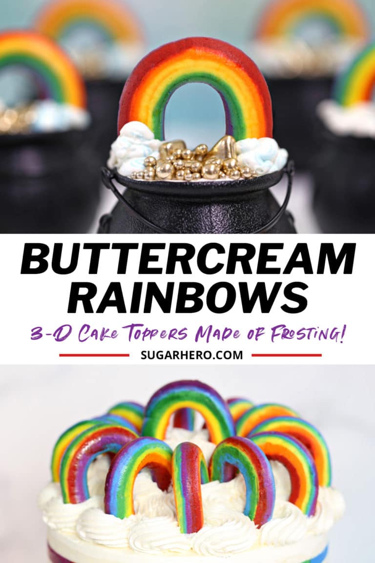Buttercream Rainbows SugarHero