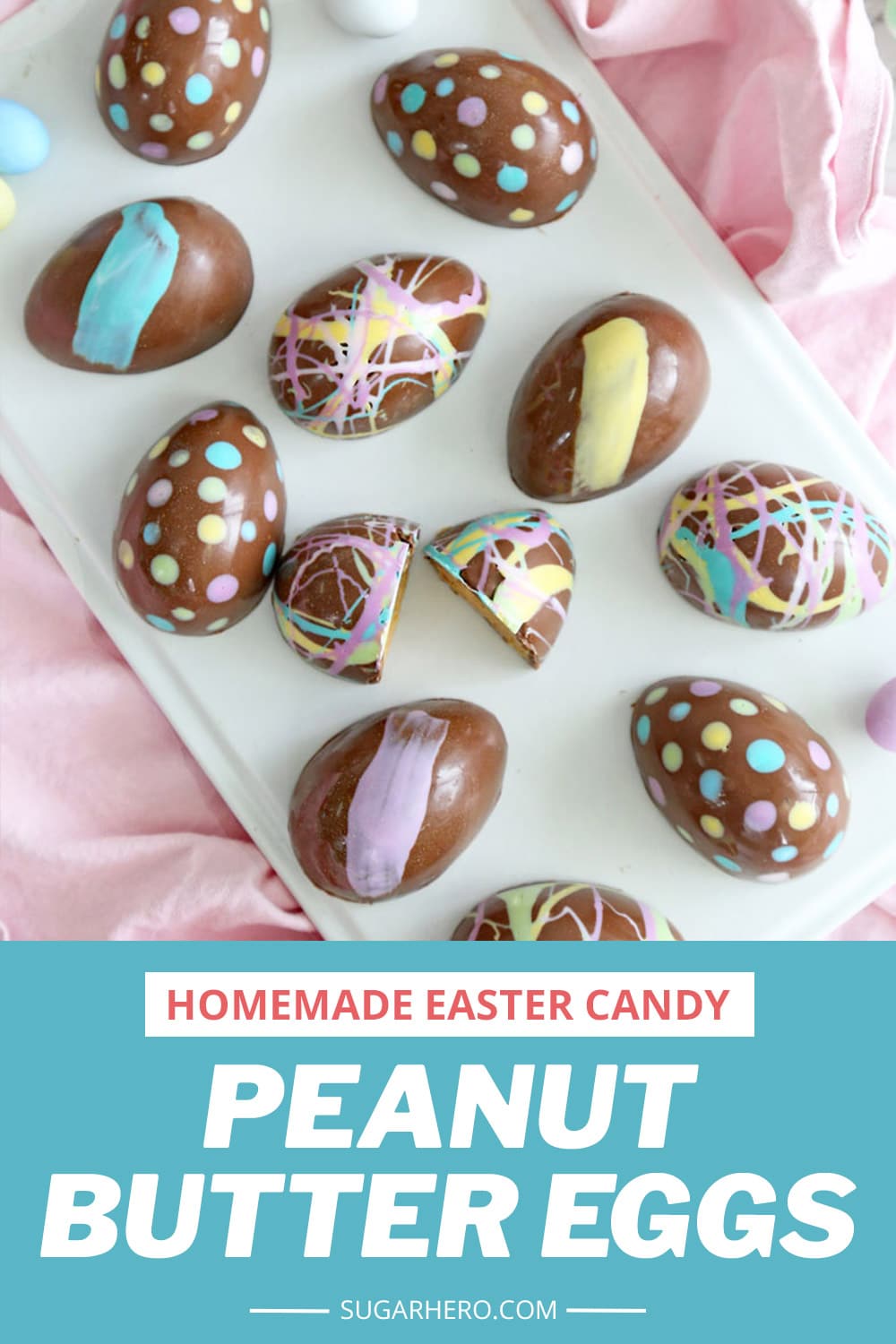 Peanut Butter Easter Eggs SugarHero