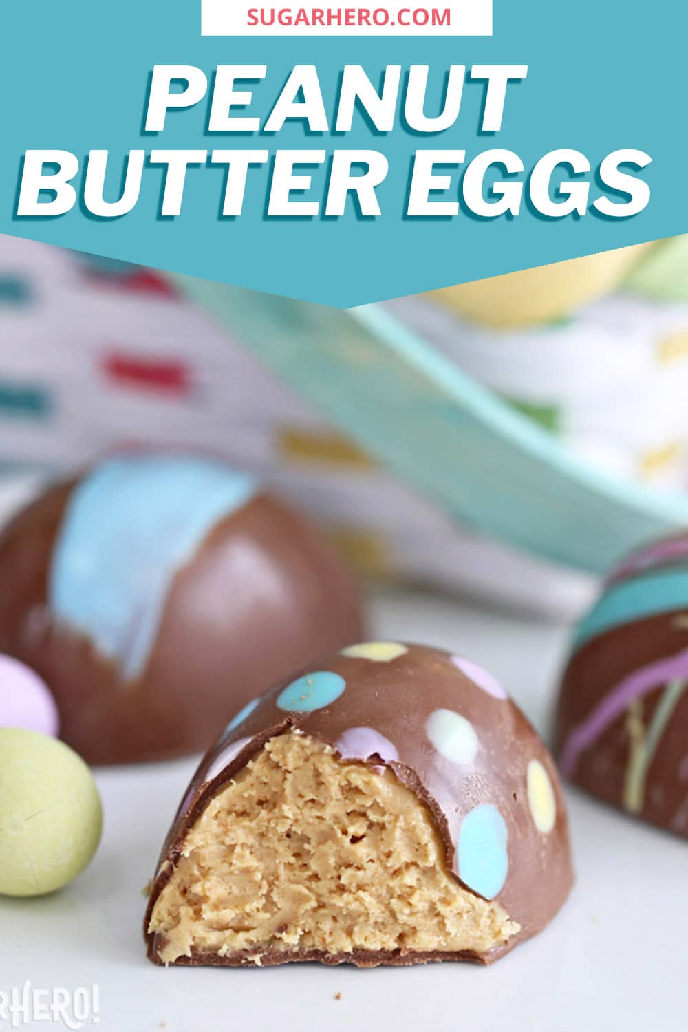 Peanut Butter Easter Eggs SugarHero