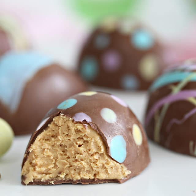 Peanut Butter Easter Eggs SugarHero