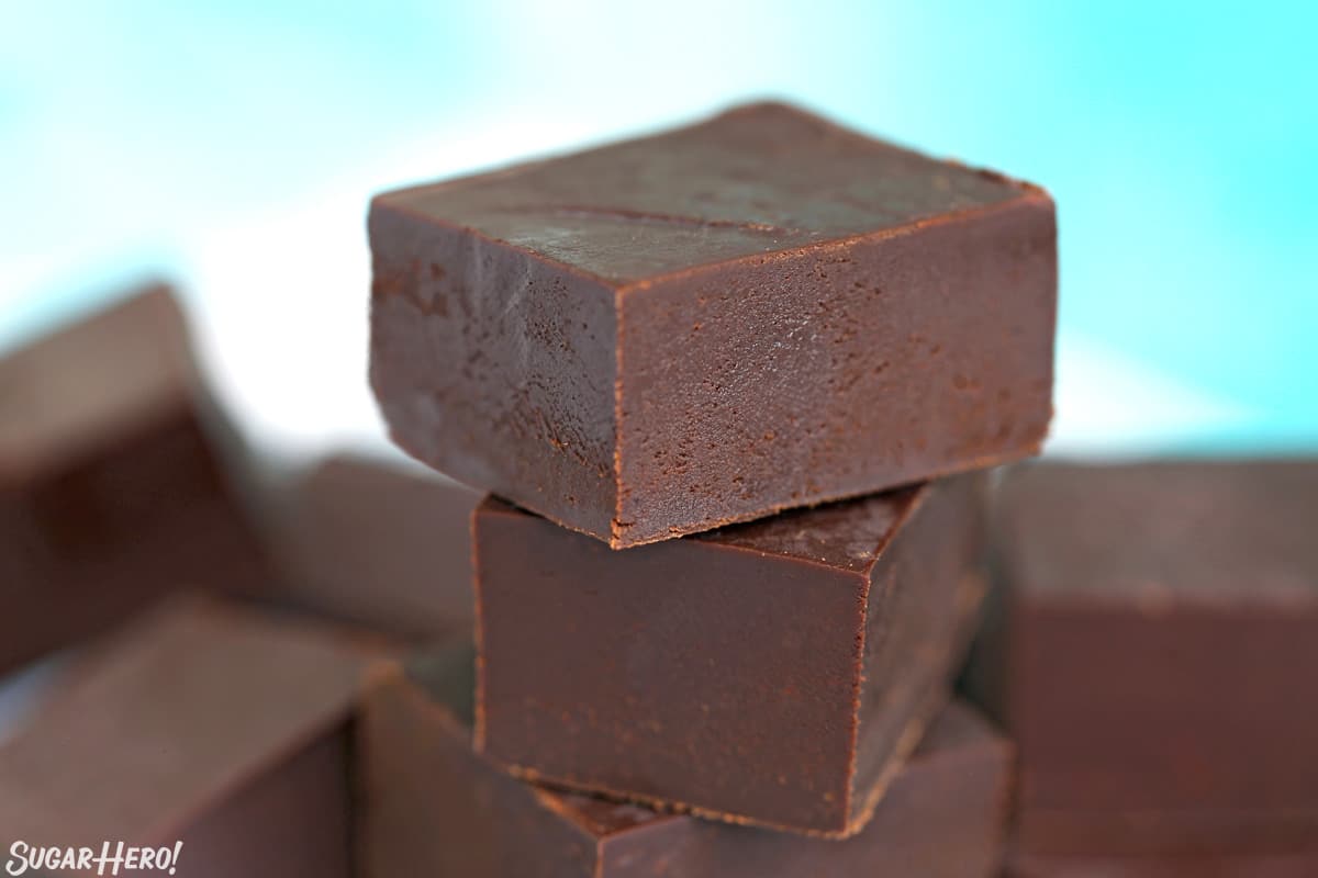 Easy Microwave Fudge - SugarHero