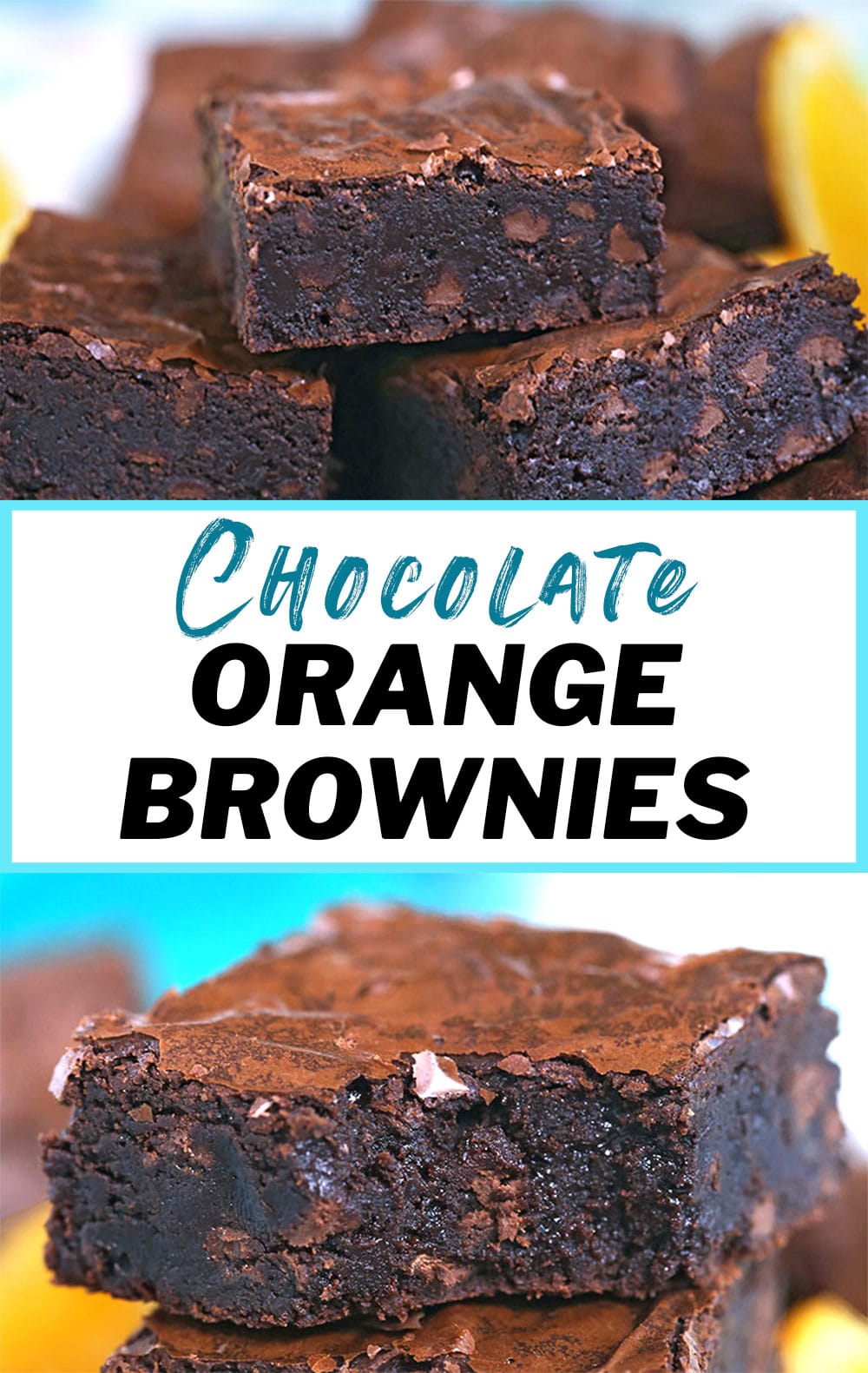 ChocolateOrange Brownies SugarHero