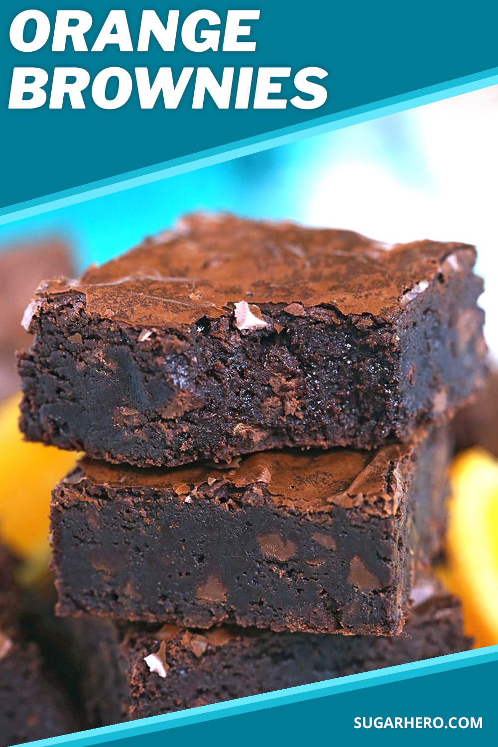 ChocolateOrange Brownies SugarHero
