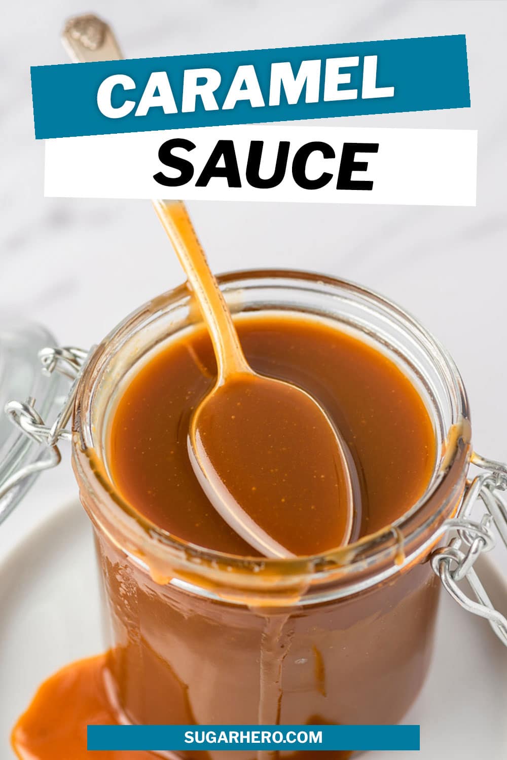 Homemade Caramel Sauce SugarHero homemade-caramel-sauce-sugarhero